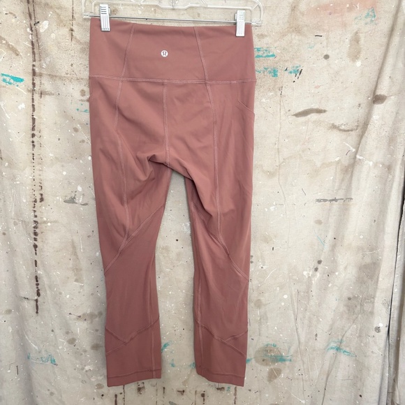 Lululemon Pace Rival High-Rise Crop 22", Spiced Chai - Picture 3 of 5